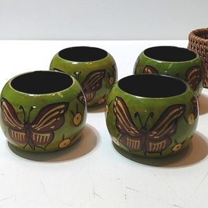 🇺🇸Vintage lot of 8 napkin holders